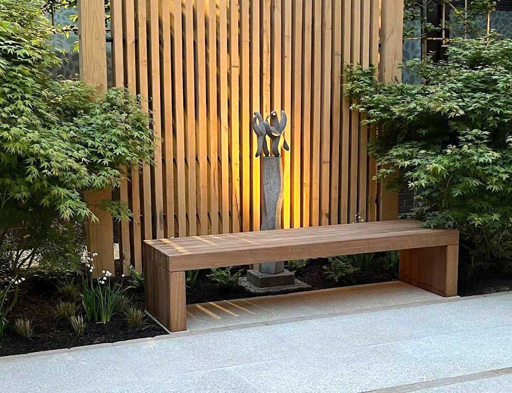 The Eternal Garden for palliative care patients at St Peter's Hospital, Chertsey